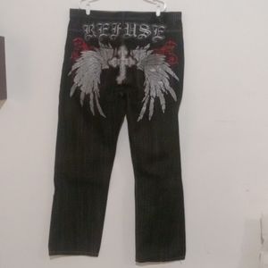 Refuse denim jeans